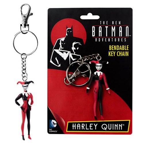 Batman: The New Batman Adventures Harley Quinn Bendable Key Chain